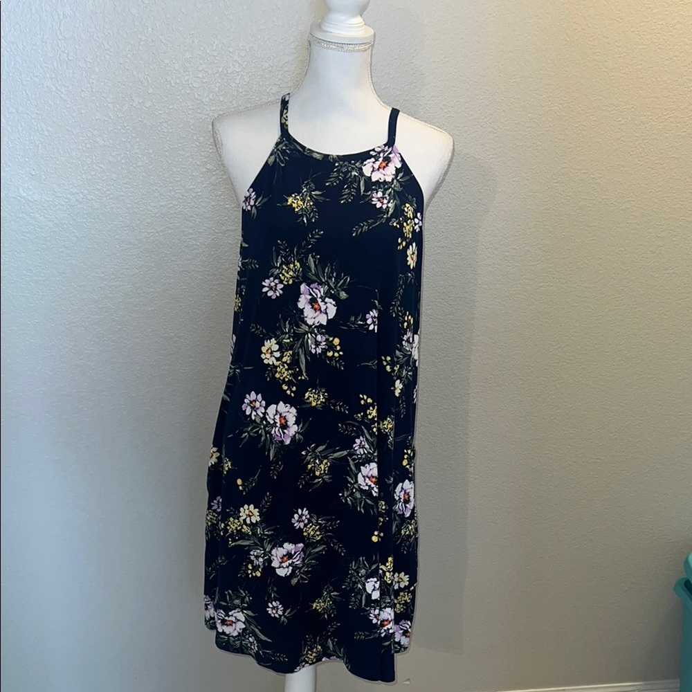 Nine Britton Halter Sundress Mini